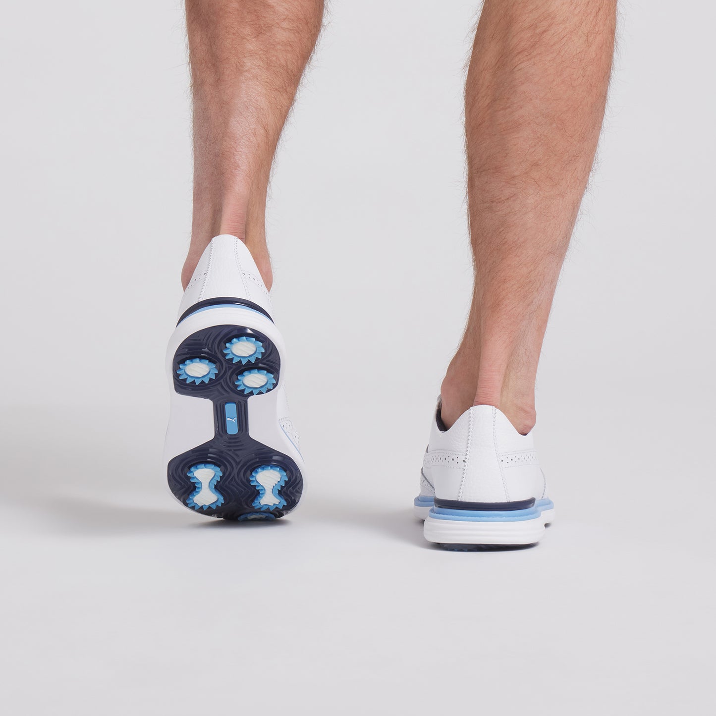 Puma White / Deep Navy / Team Light Blue
