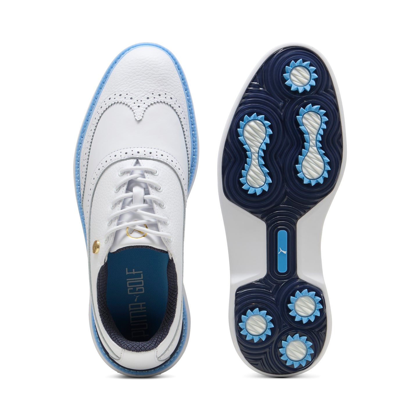 Puma White / Deep Navy / Team Light Blue