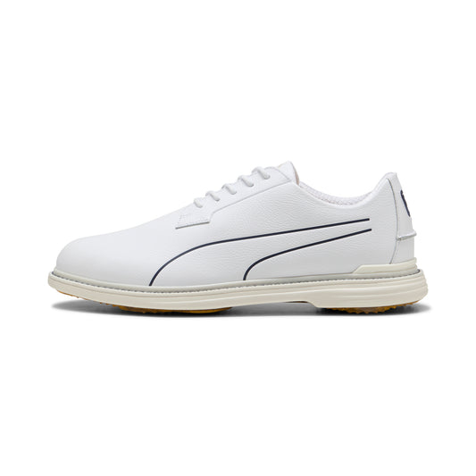Puma White / Deep Navy / Gold