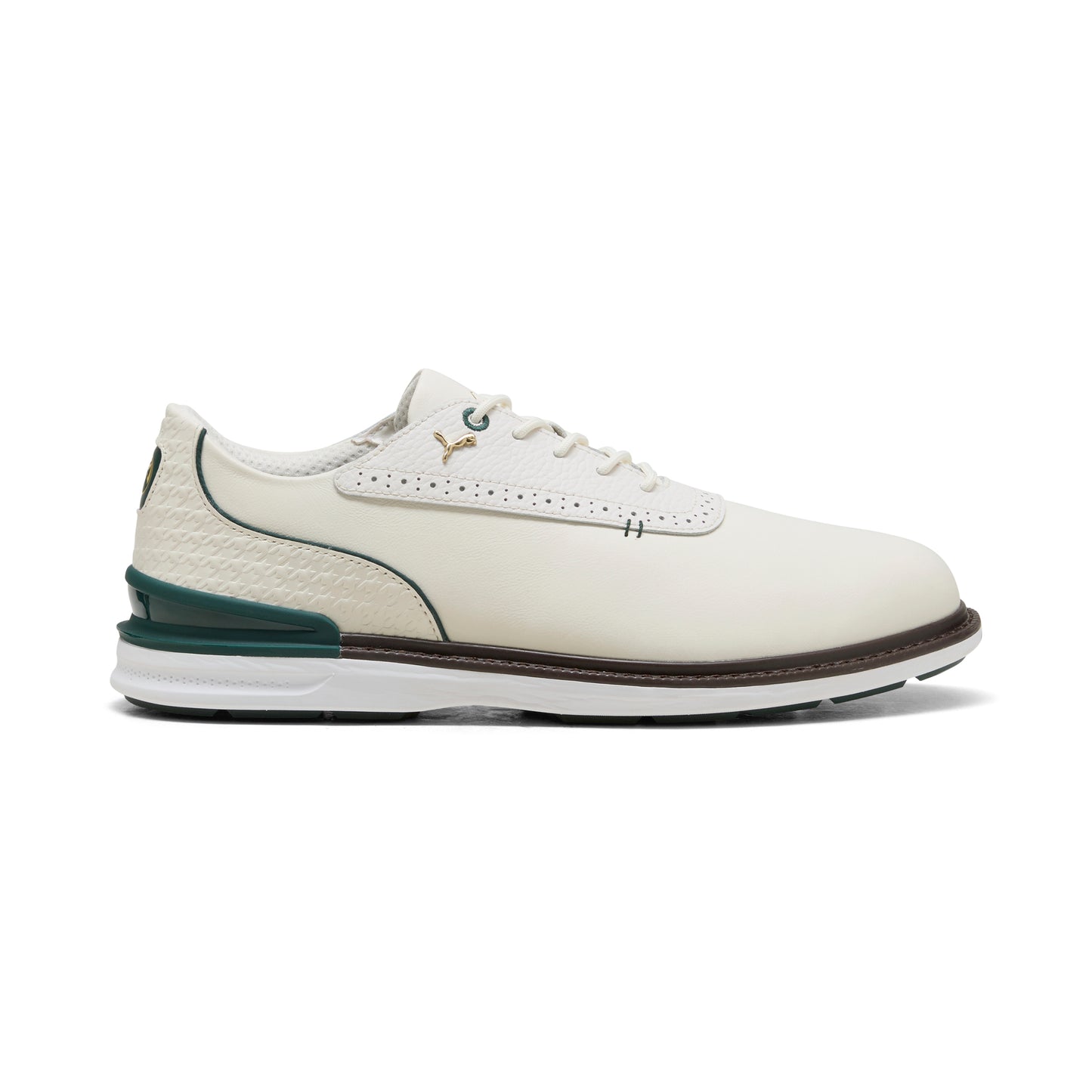 Puma White / Forest Green