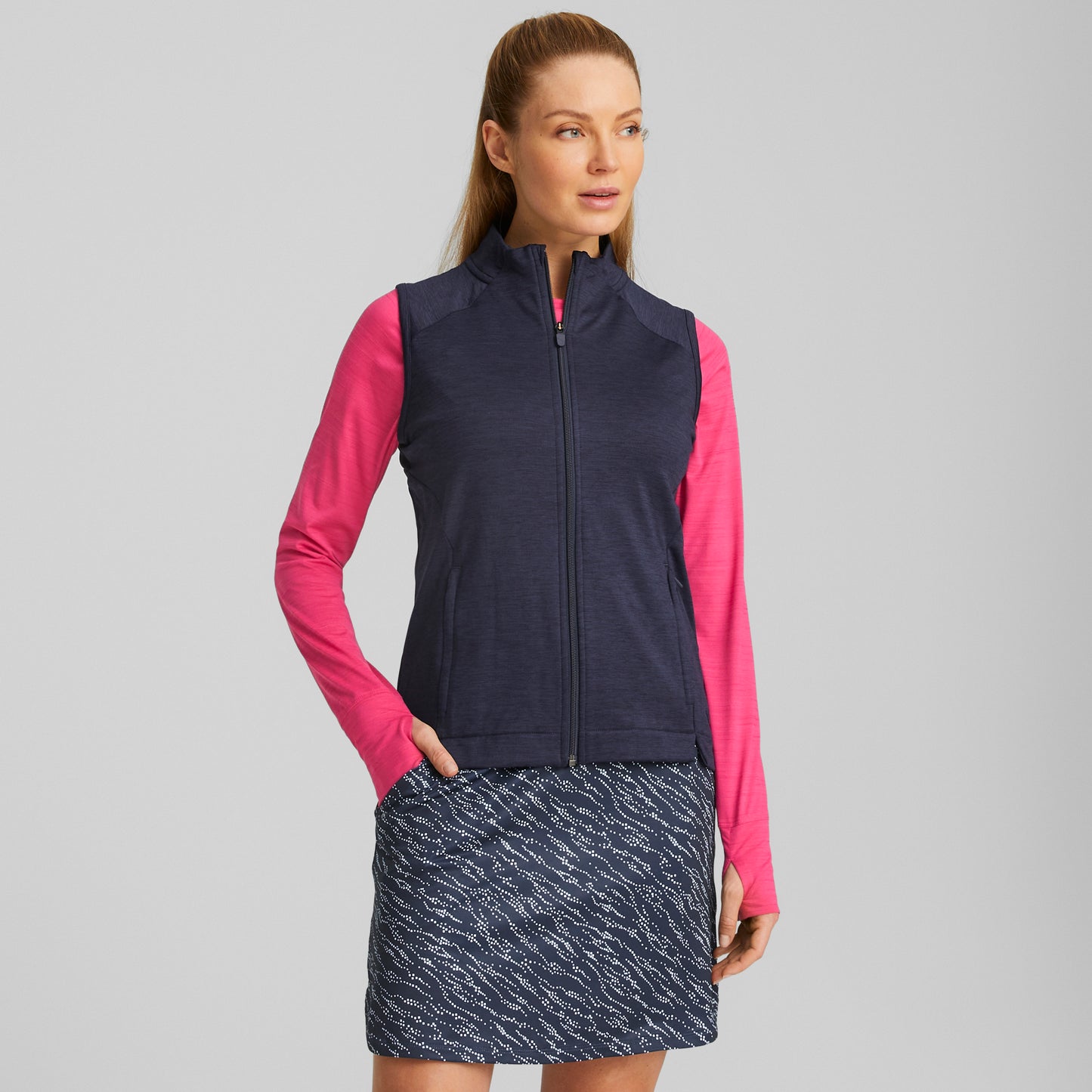 Navy Blazer Heather
