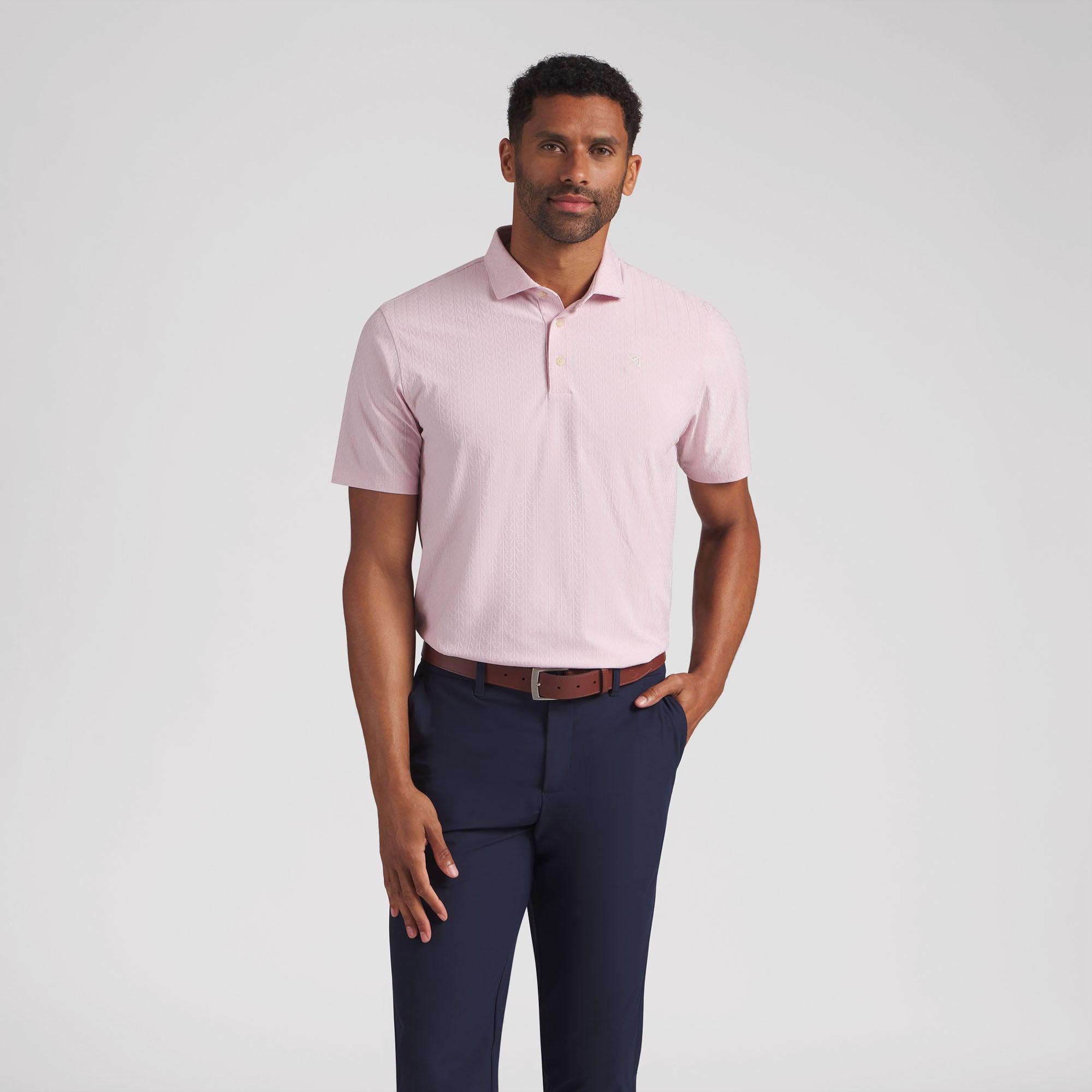 AP Textured Golf Polo – PUMA Golf