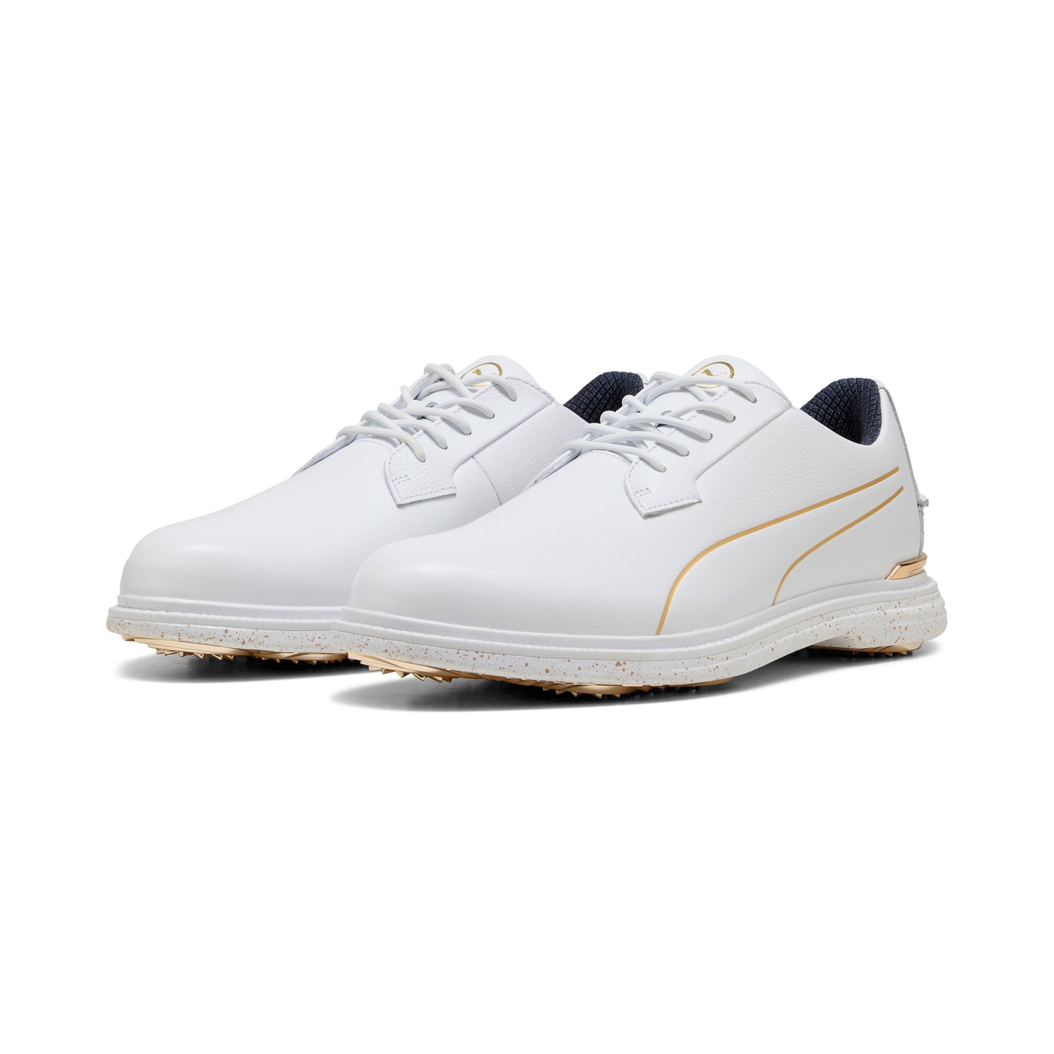 Puma White / Deep Navy / Old Gold