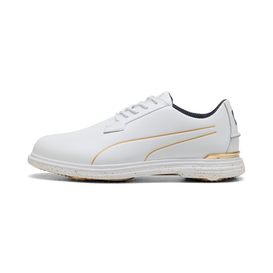 Puma White / Deep Navy / Old Gold