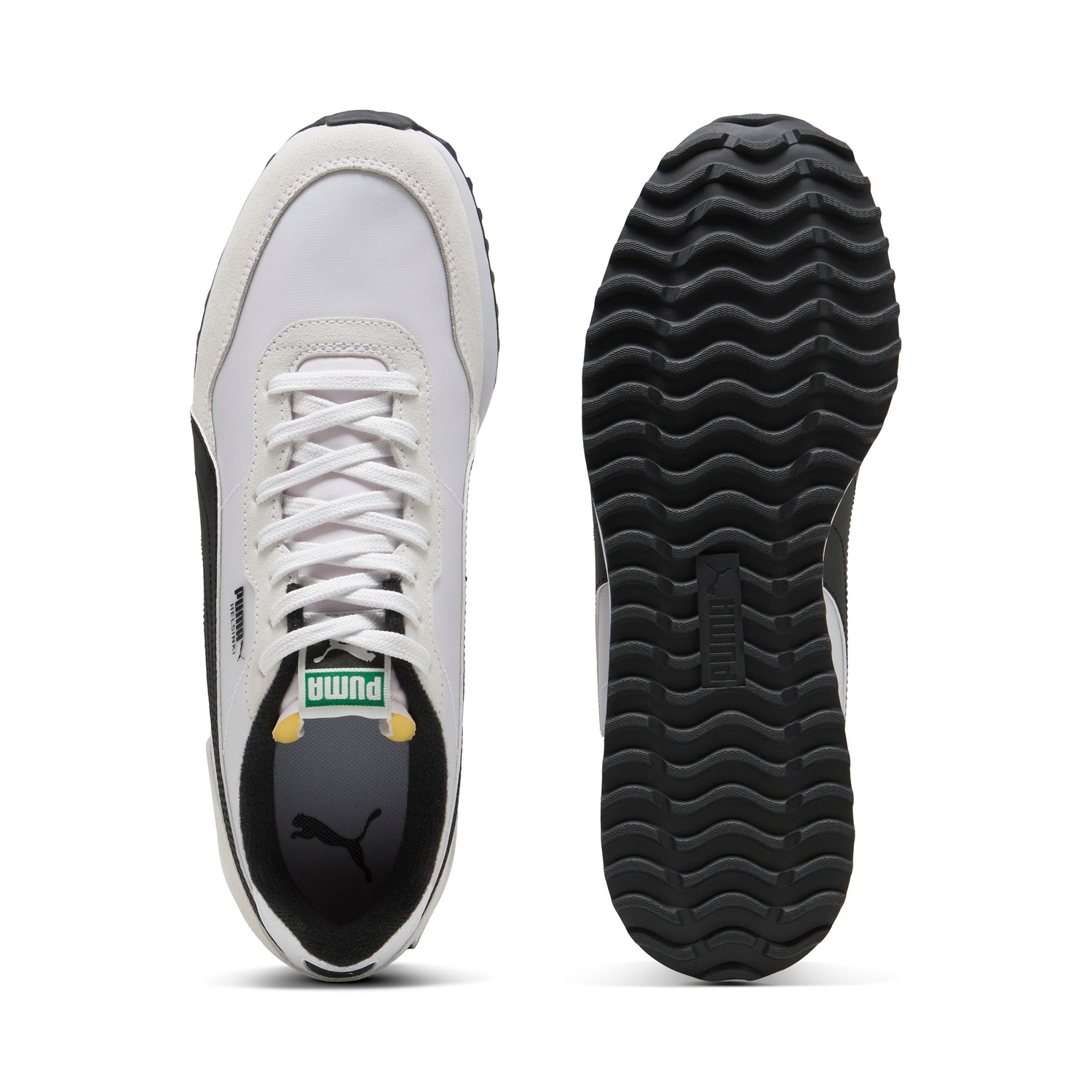 Puma White / Puma Black