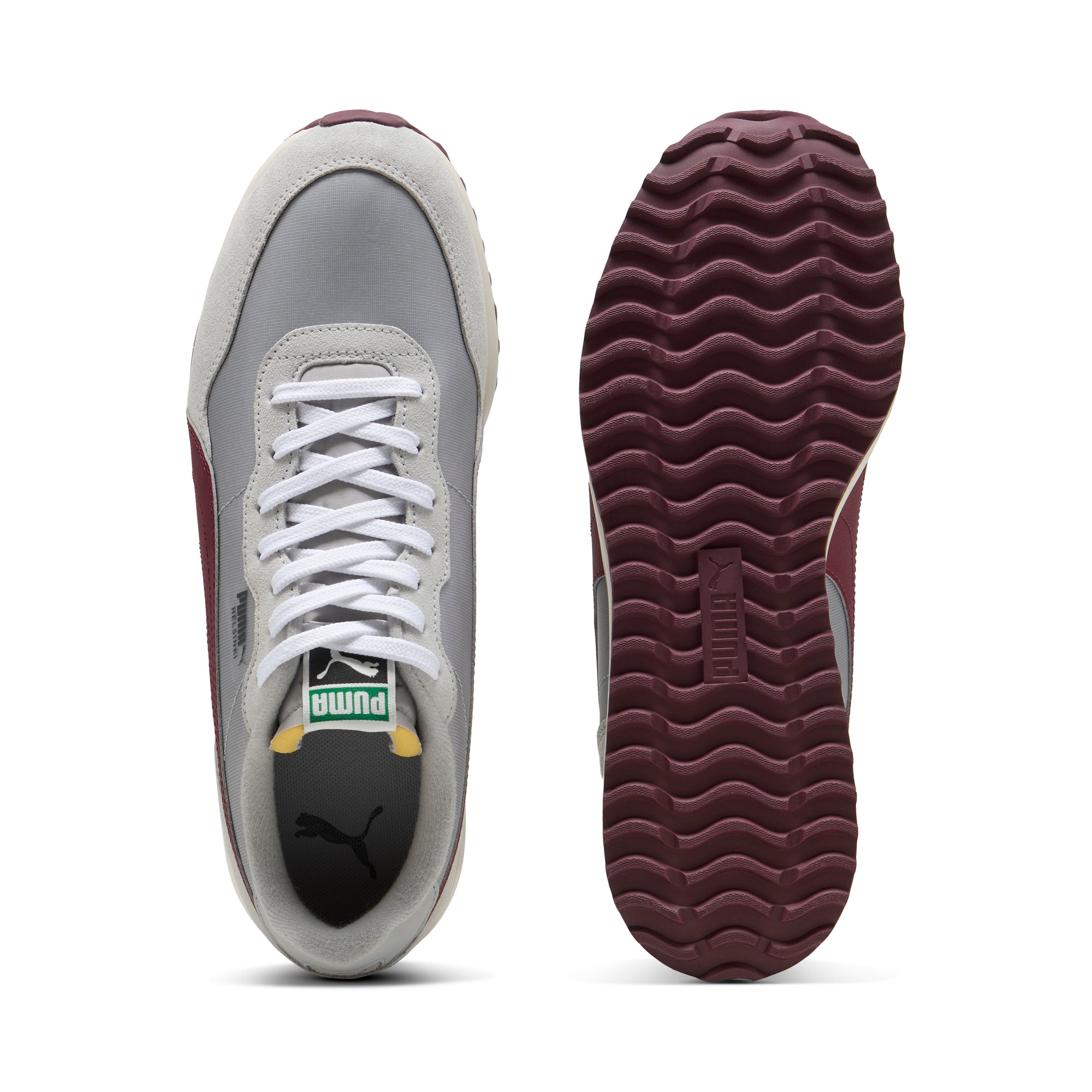 Ash Gray / Ruby Shimmer / Frosted Ivory