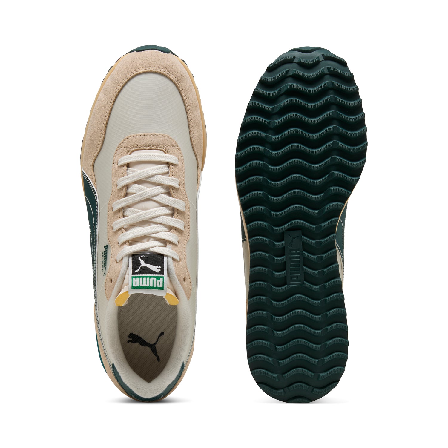 Frosted Ivory / Green Terrain / Light Straw