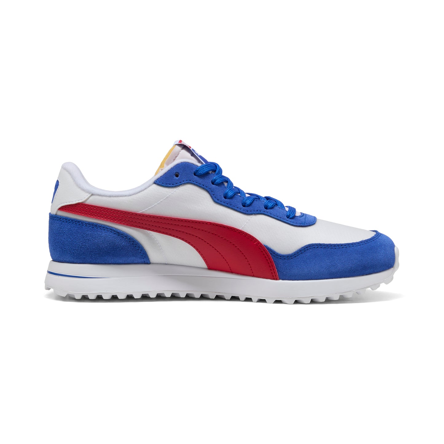 Puma White / Strong Red / Festive Blue