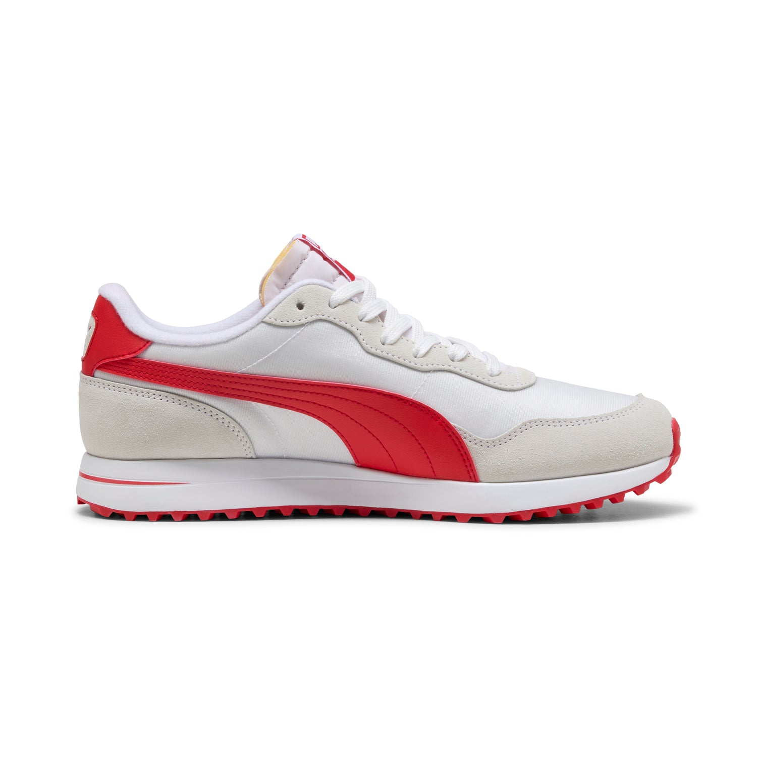 Puma White / Puma Red