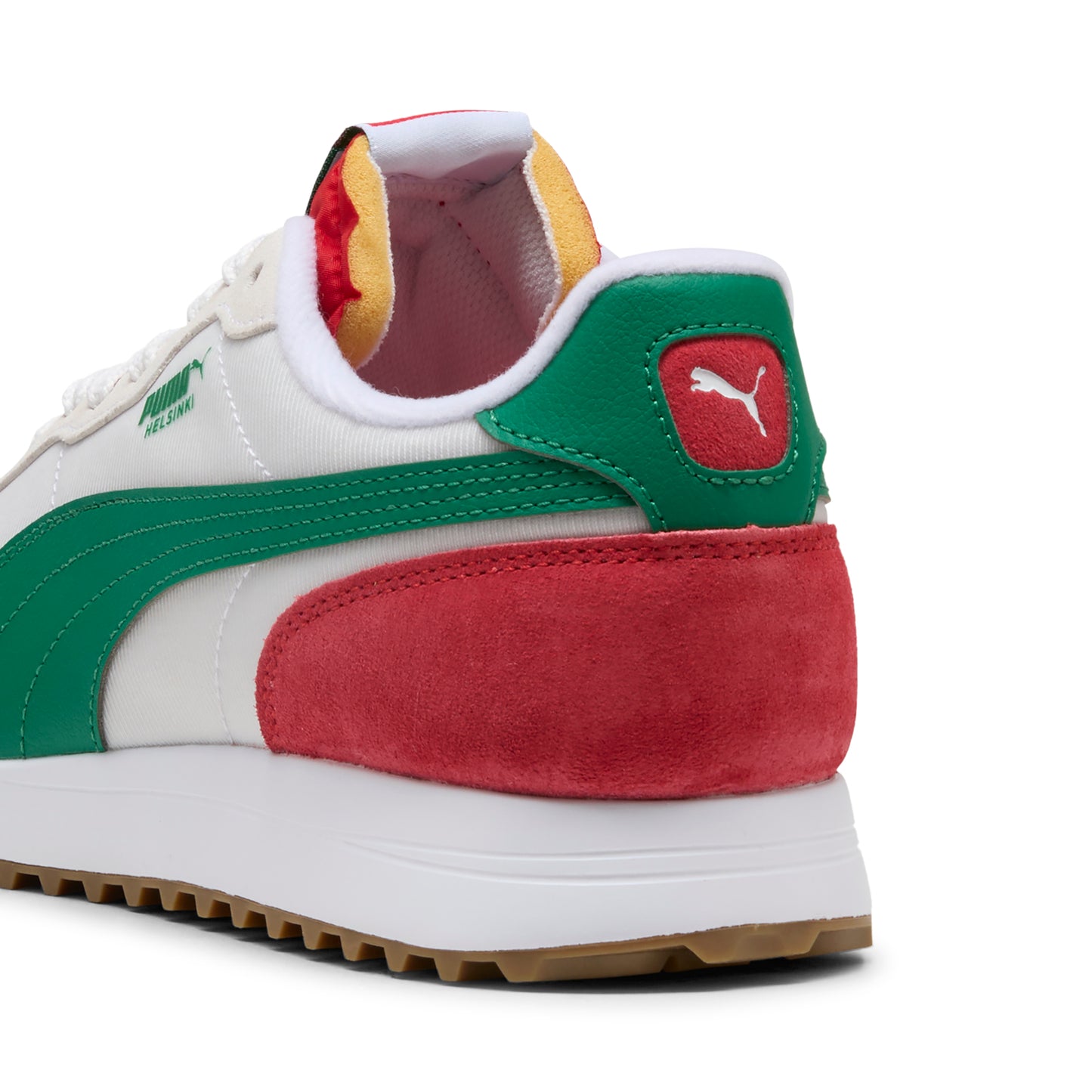 Puma White / Master Green / Formula Red