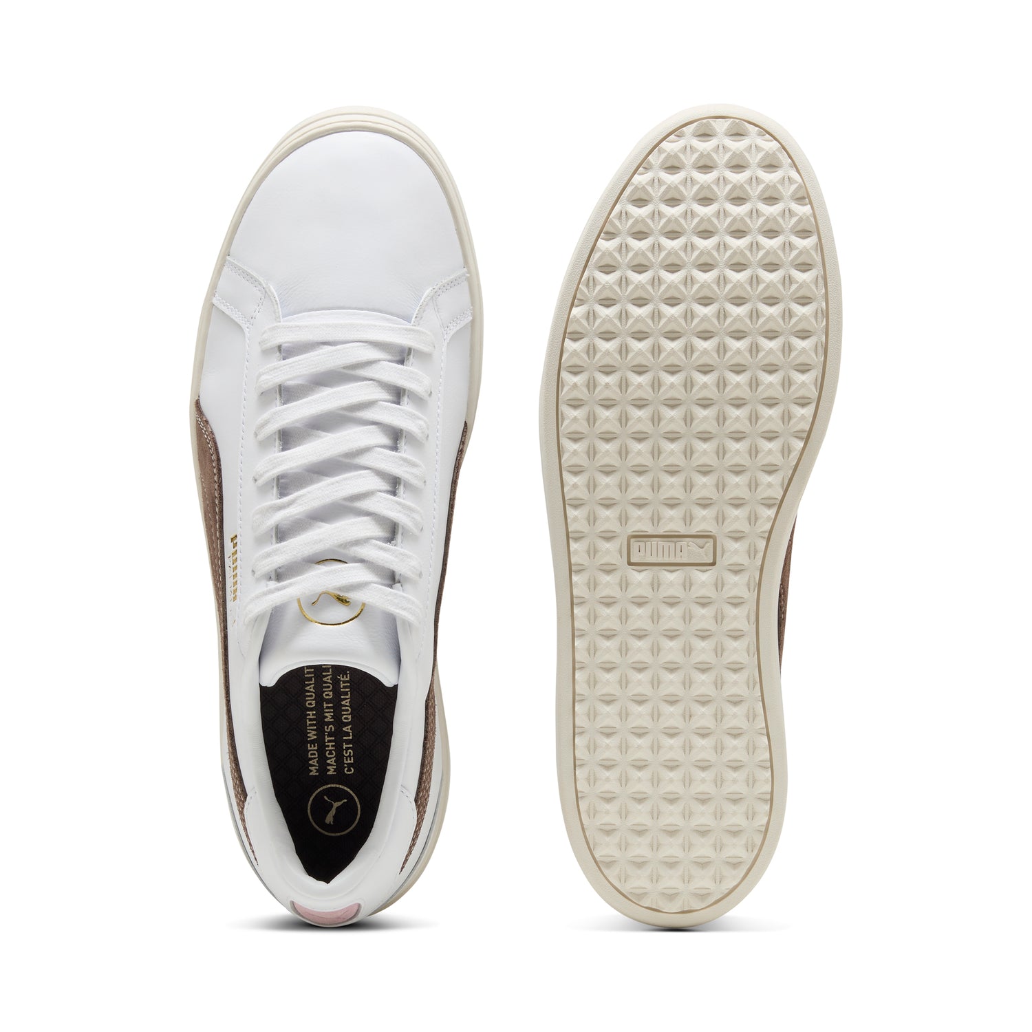 Puma White / Flat Bronze / Pale Pink