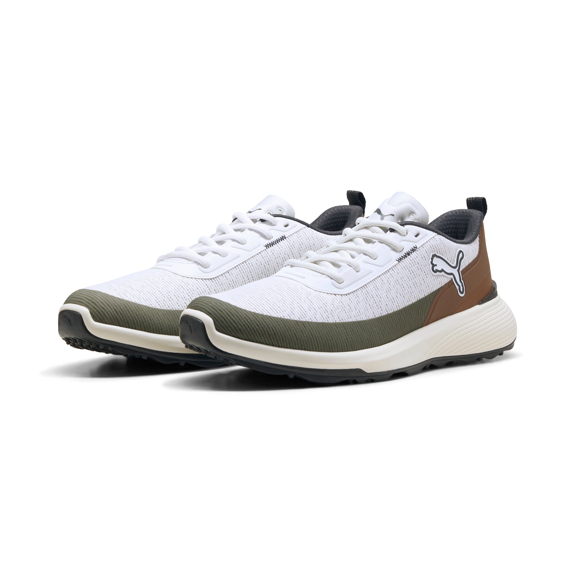 Puma White / Fudge / Dark Sage