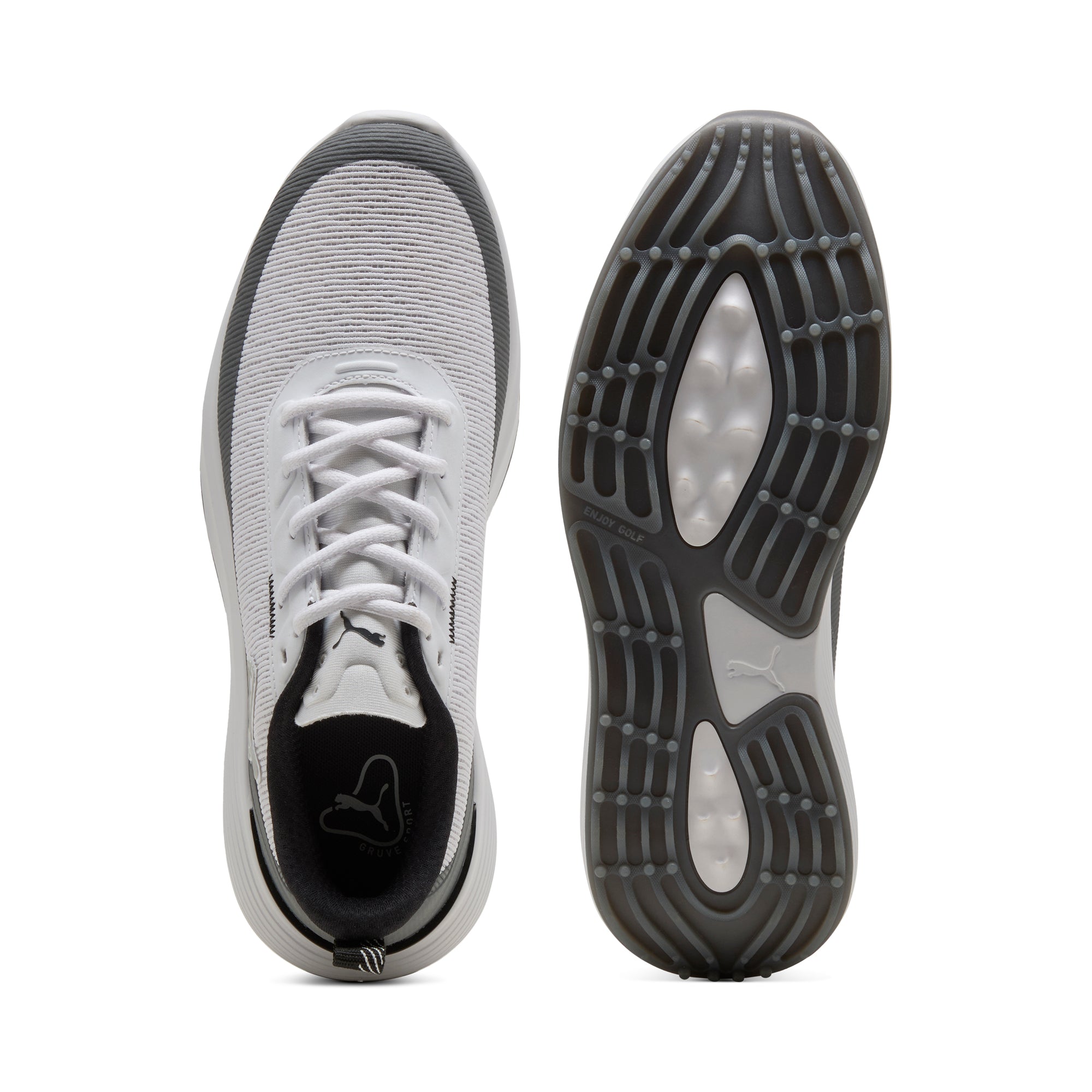 Puma White / Ash Gray