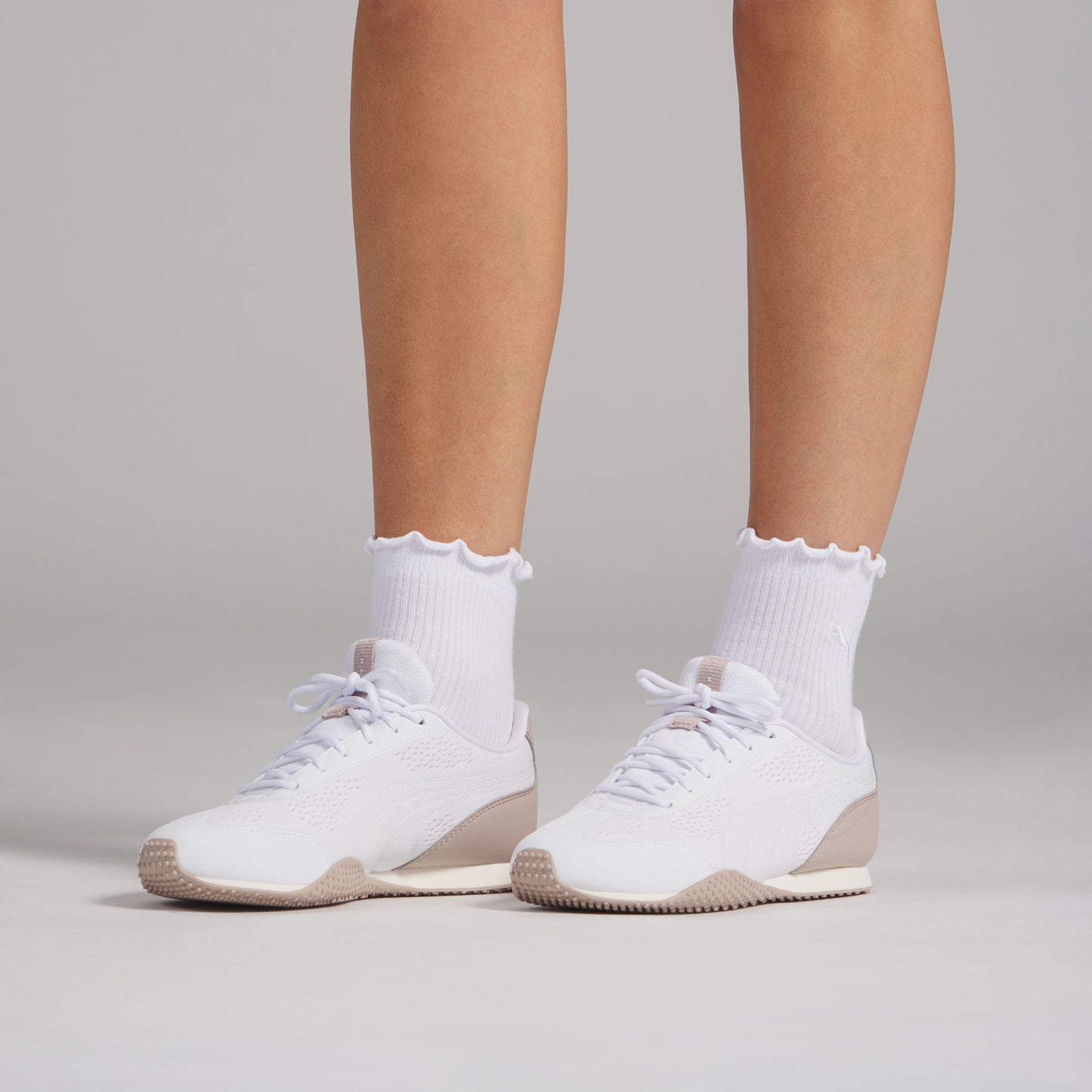 Puma White / Rose Latte