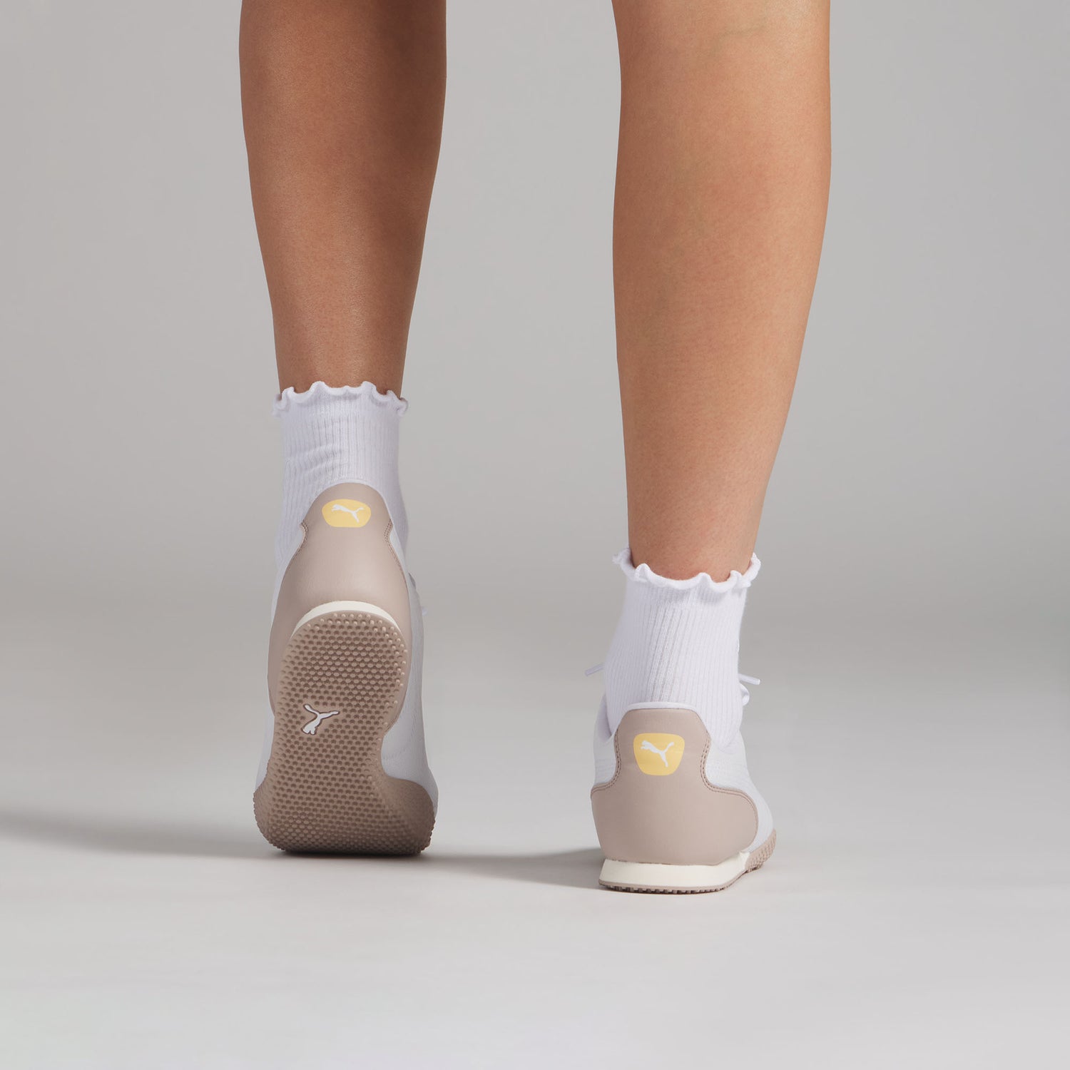 Puma White / Rose Latte