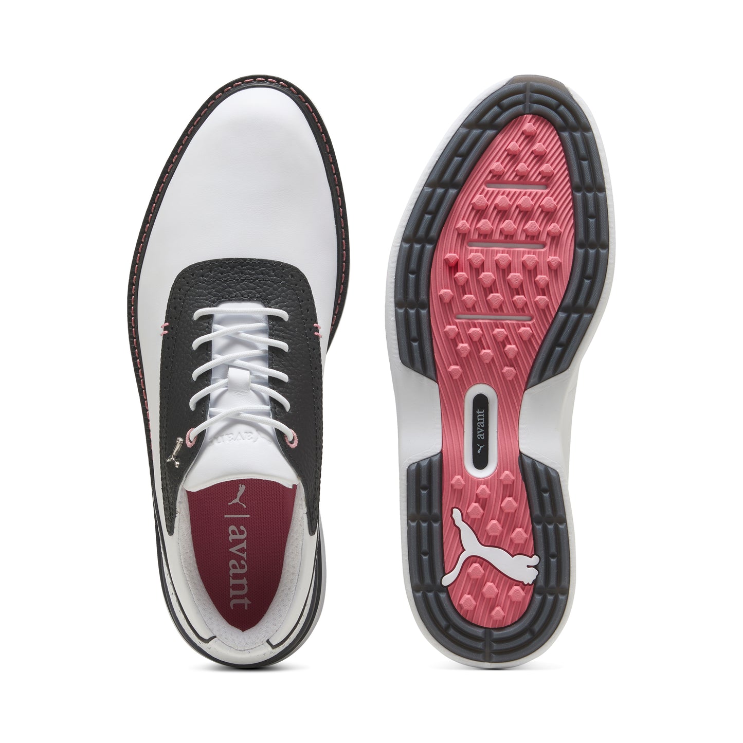 Puma White / Puma Black / Wild Pink