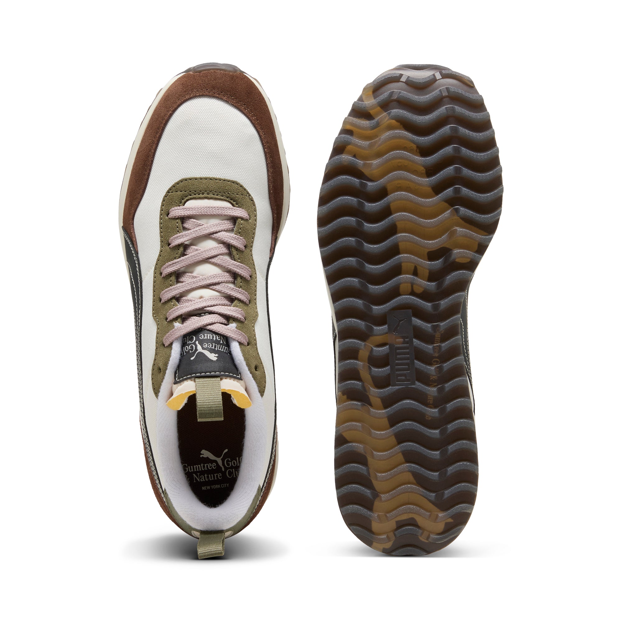 Warm White / Flat Dark Gray / Dark Sage