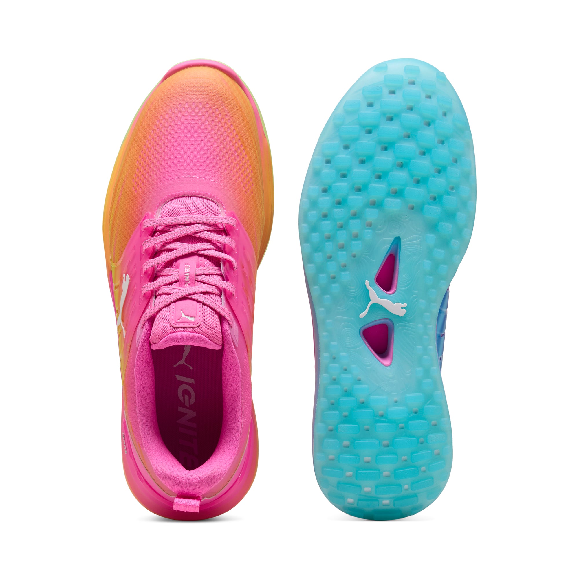 Poison Pink / Bright Aqua