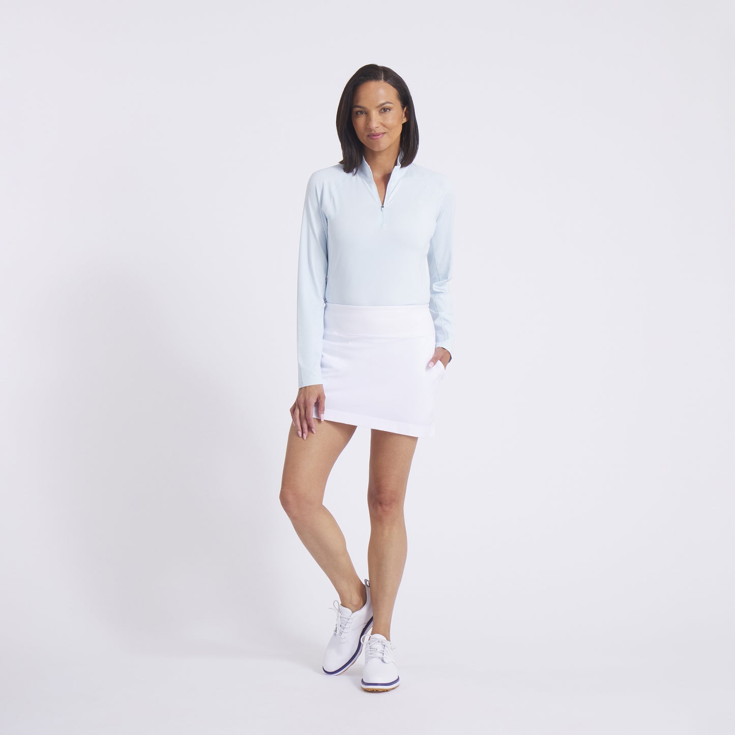 Women's YouV Brrr Solid Golf 1/4 Zip