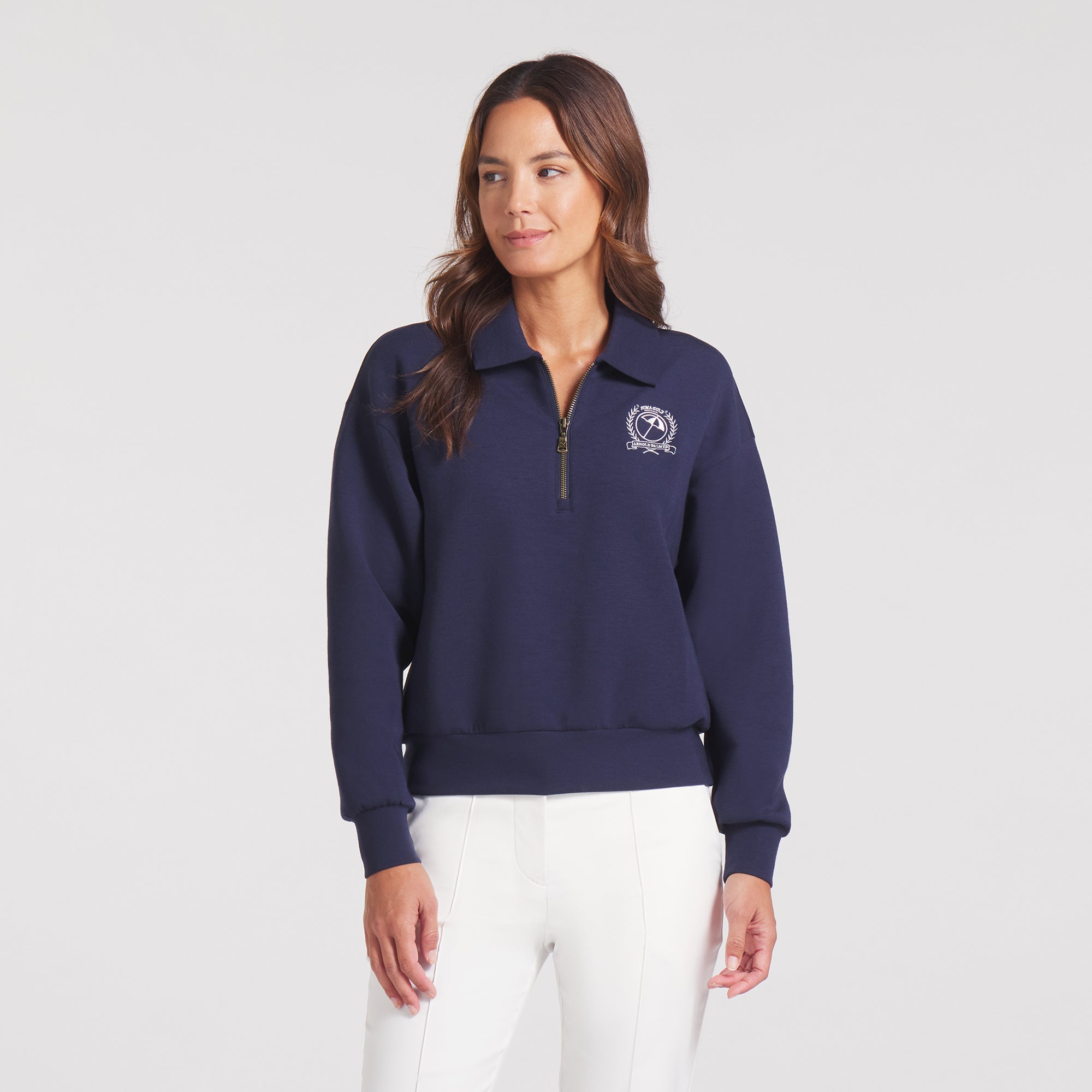 Women's AP Collared Golf 1/4 Zip – PUMA Golf