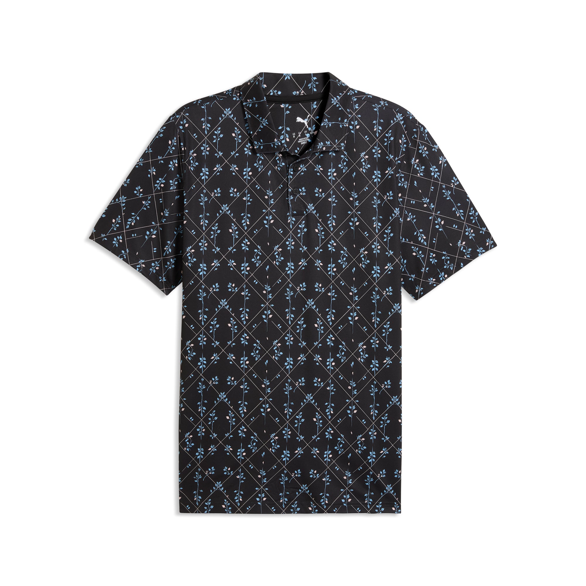 CLOUDSPUN Argyle Bloom BN Golf Polo – PUMA Golf