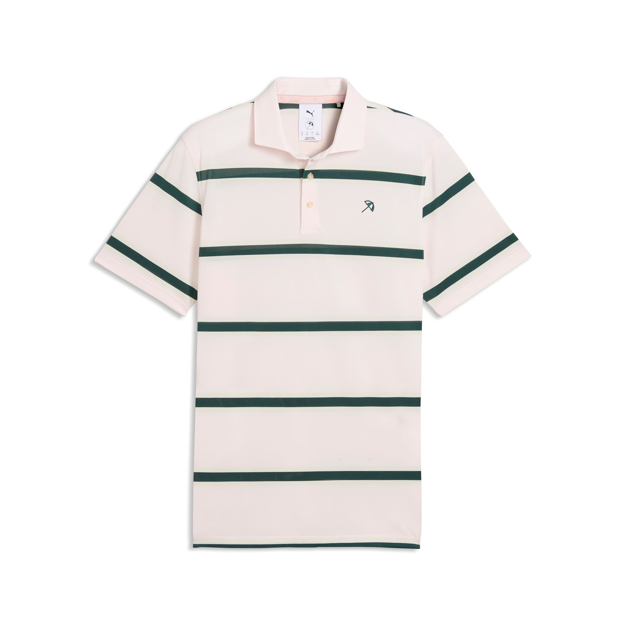 AP Pique Stripe Golf Polo – PUMA Golf