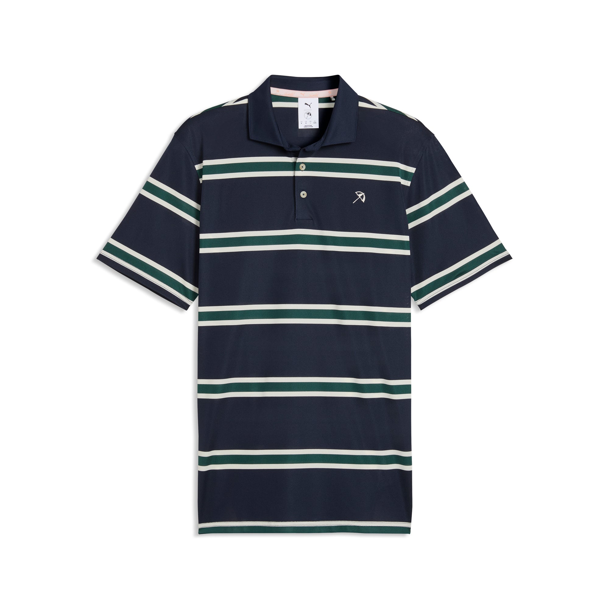 AP Pique Stripe Golf Polo – PUMA Golf
