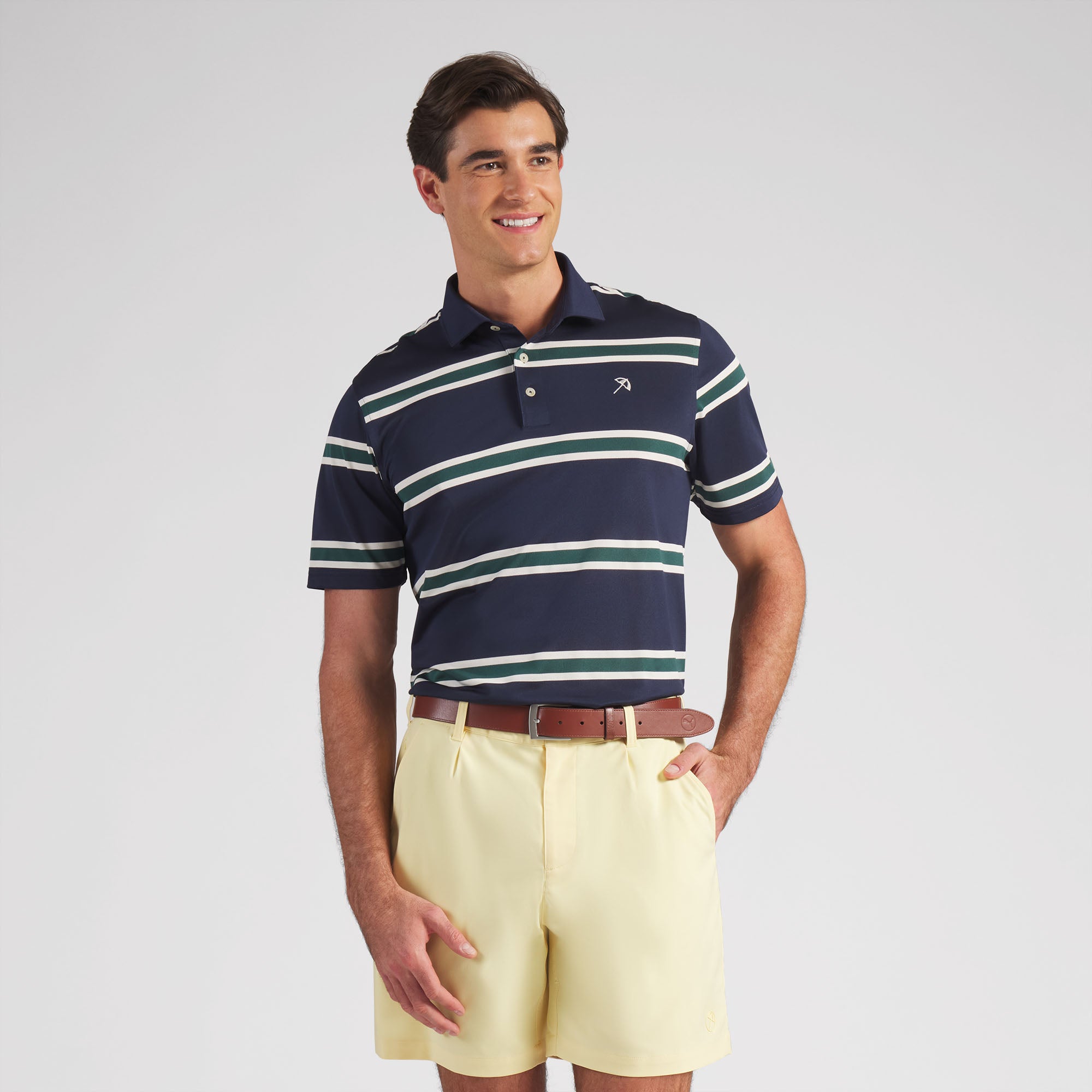 Deep Navy / Forest Green