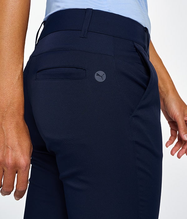 Women Golf Pants Ladies Slim Long Trousers Sports Wear Clothing Casual Suit  Clothes White Black Tennis Pants (Navy,S), Golf -  Canada