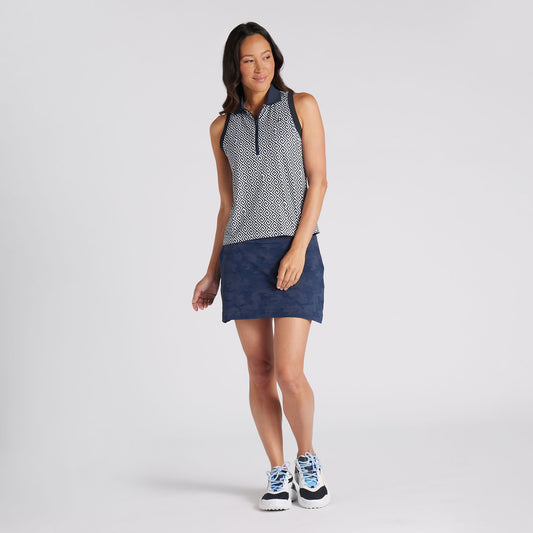 Alo Yoga Golf Tennis Polo Shirt Womens Size Large Blue Coolfit